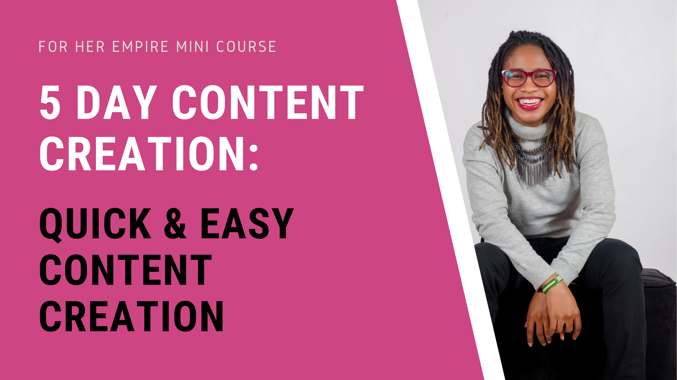 Simple steps for content creation